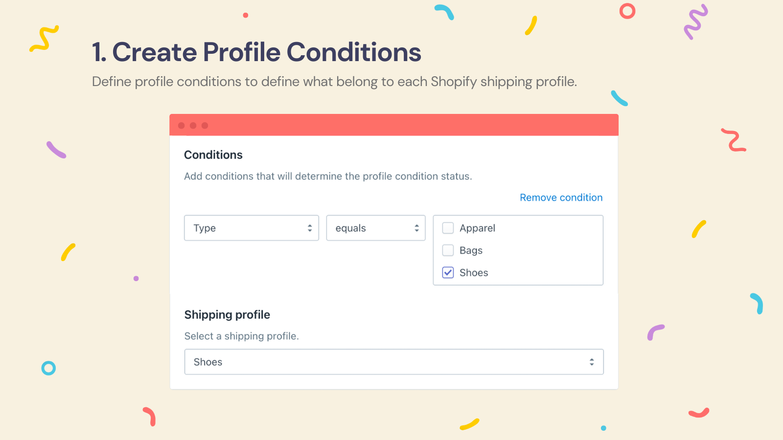 Create Profile Conditions