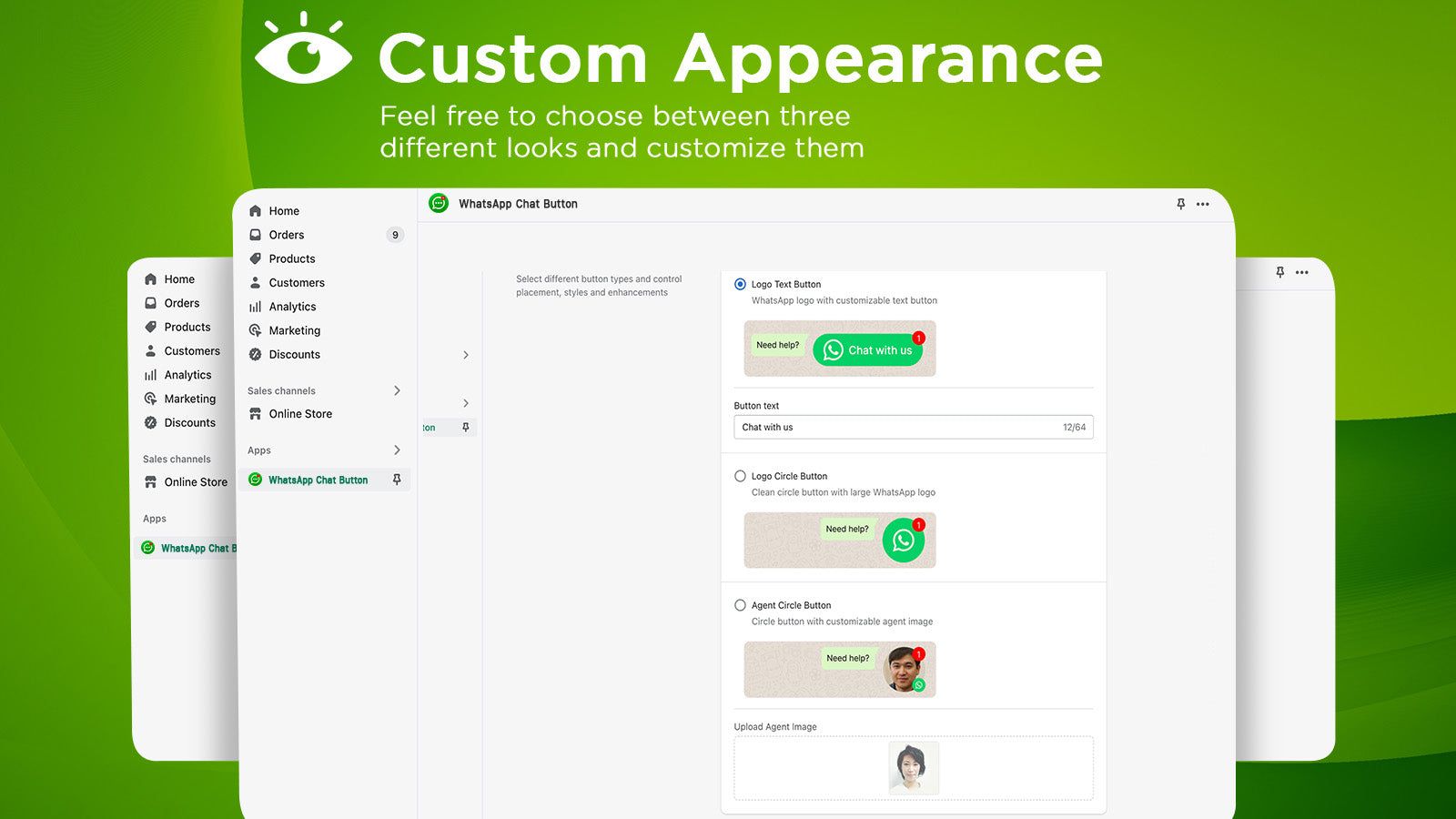 Custom appearance types