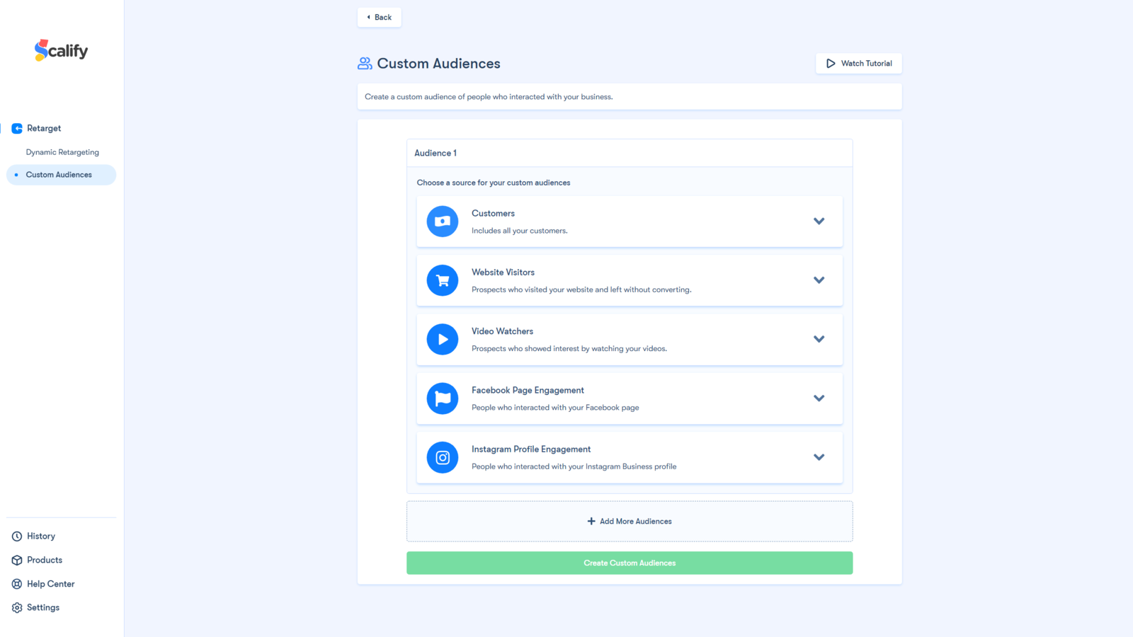 Custom Audience templates you can create in less than 5 minutes