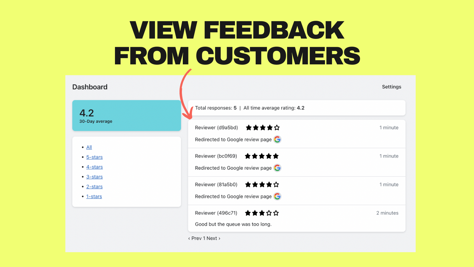 customer feedback feedback