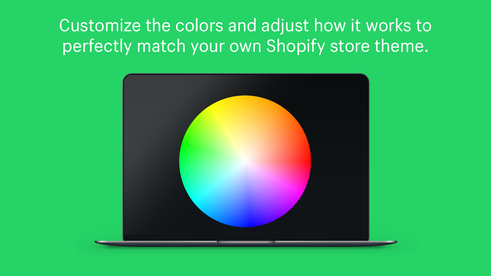 Customize colors and text to match your language & theme