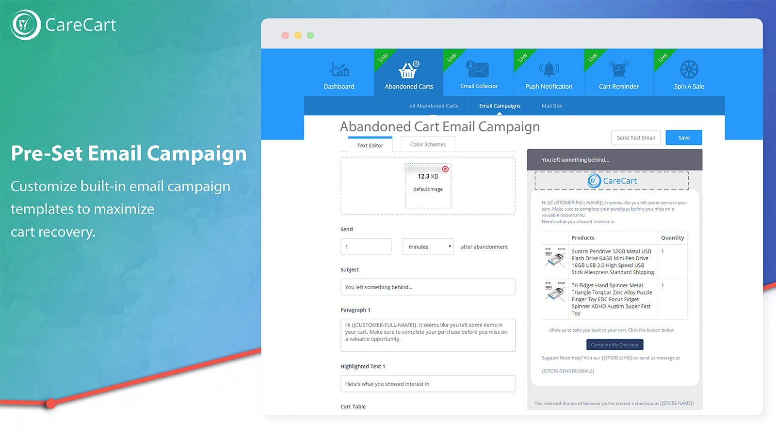 customize email campaign templates