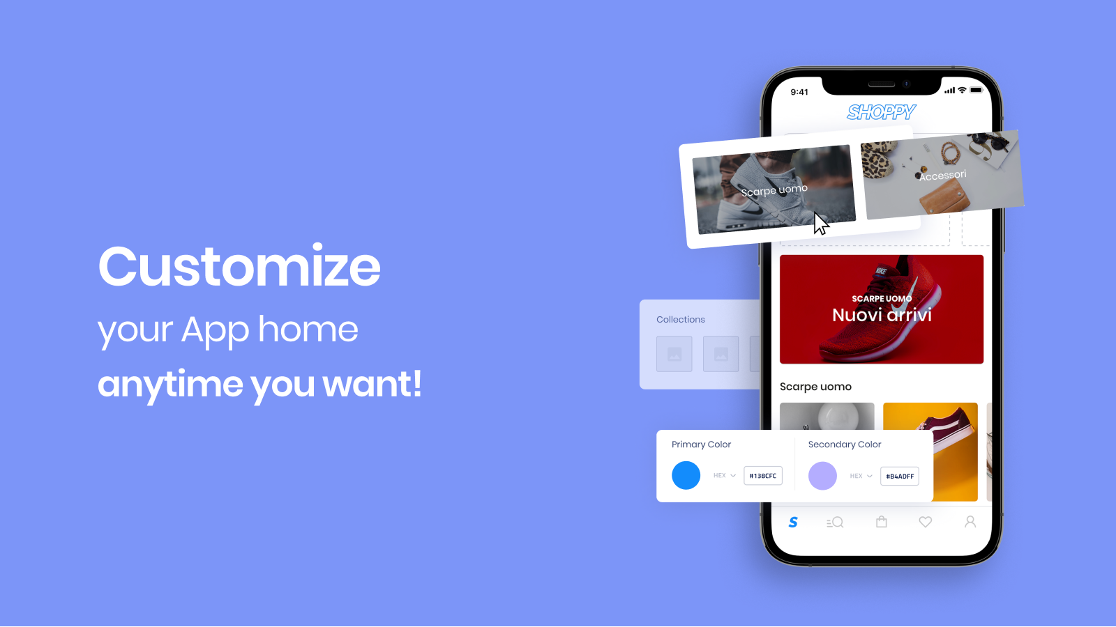 Customize your App home anytime you want!