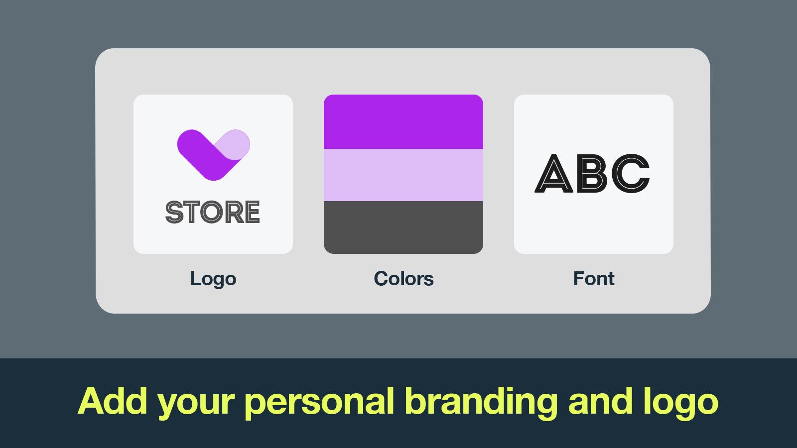 Customize your video with your brand’s font and colors