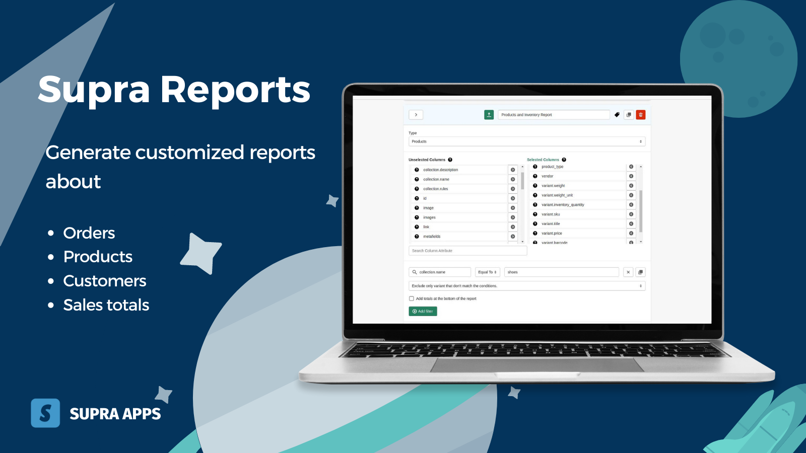 Customized Reports