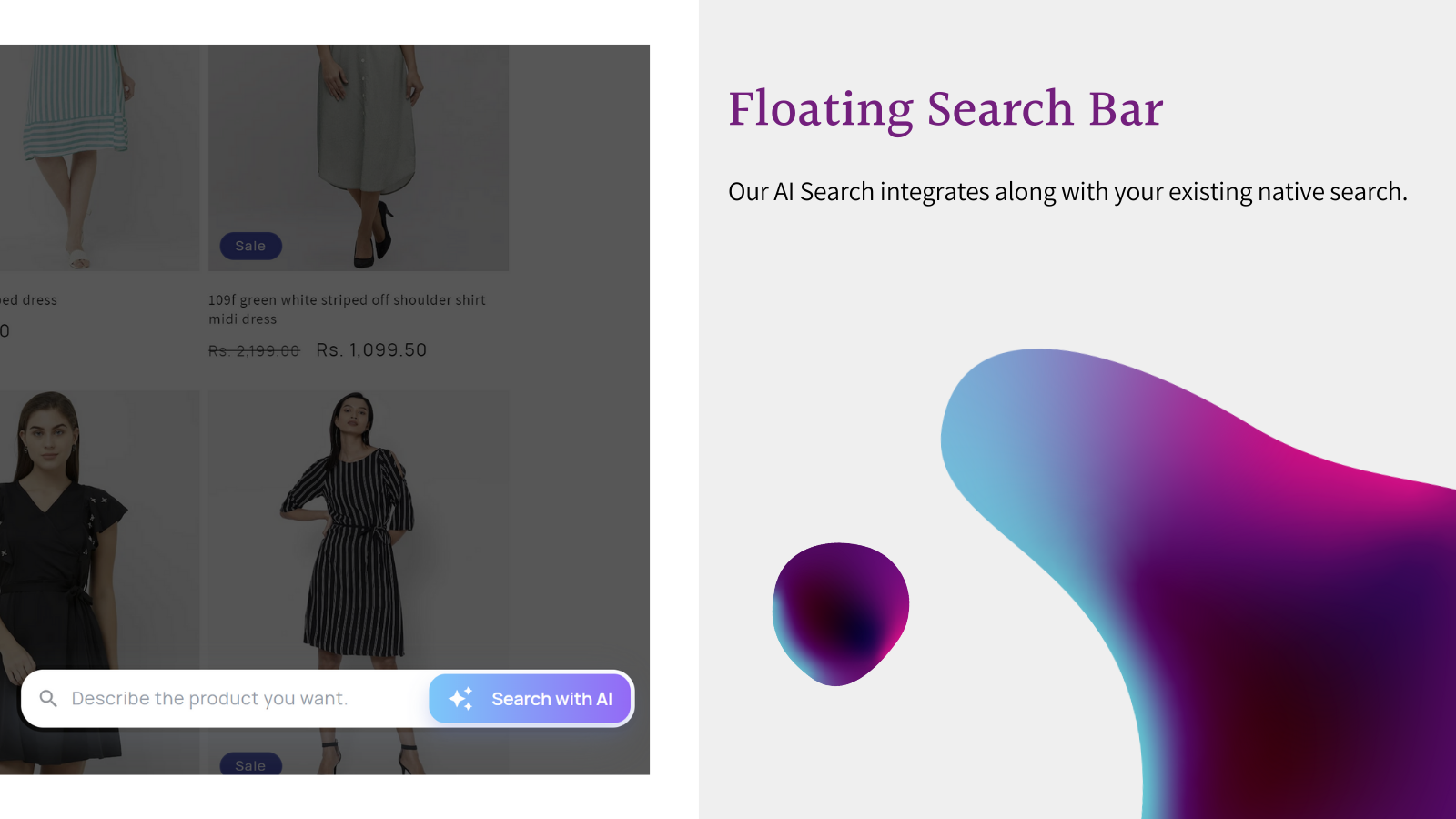 DeepSearch - Floating Search Bar