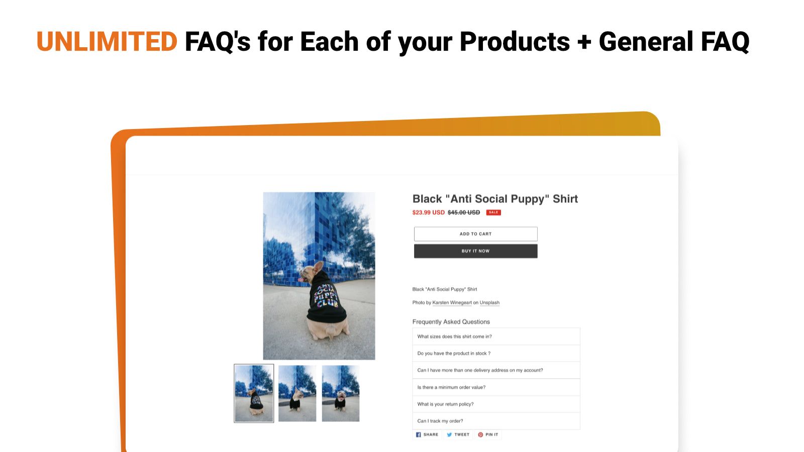 Detective FAQ - Product Page Frequently Asked Questions 