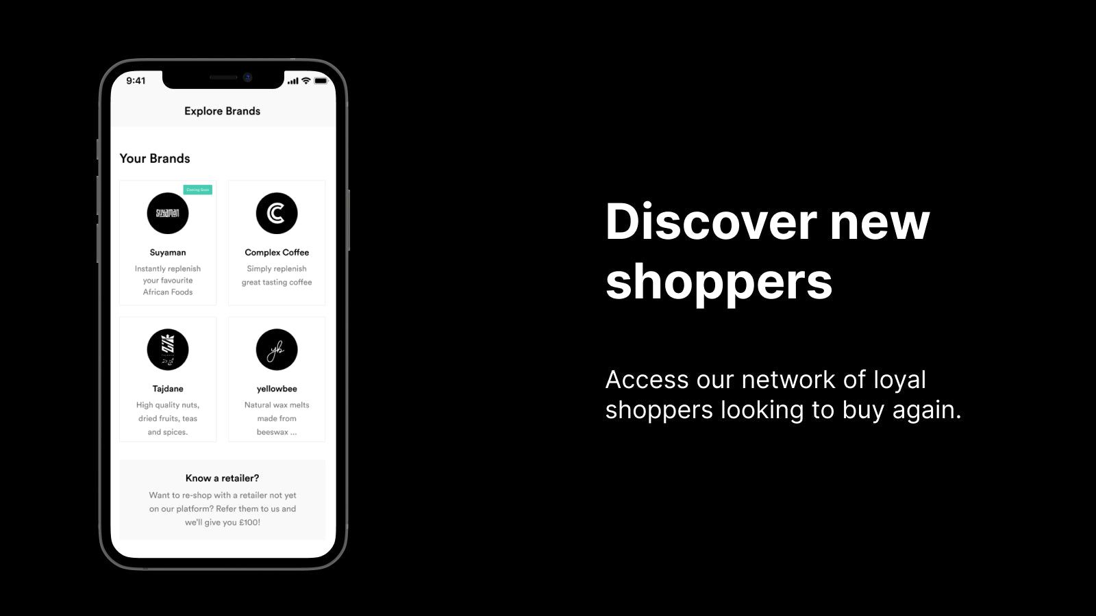 Discover new shoppers