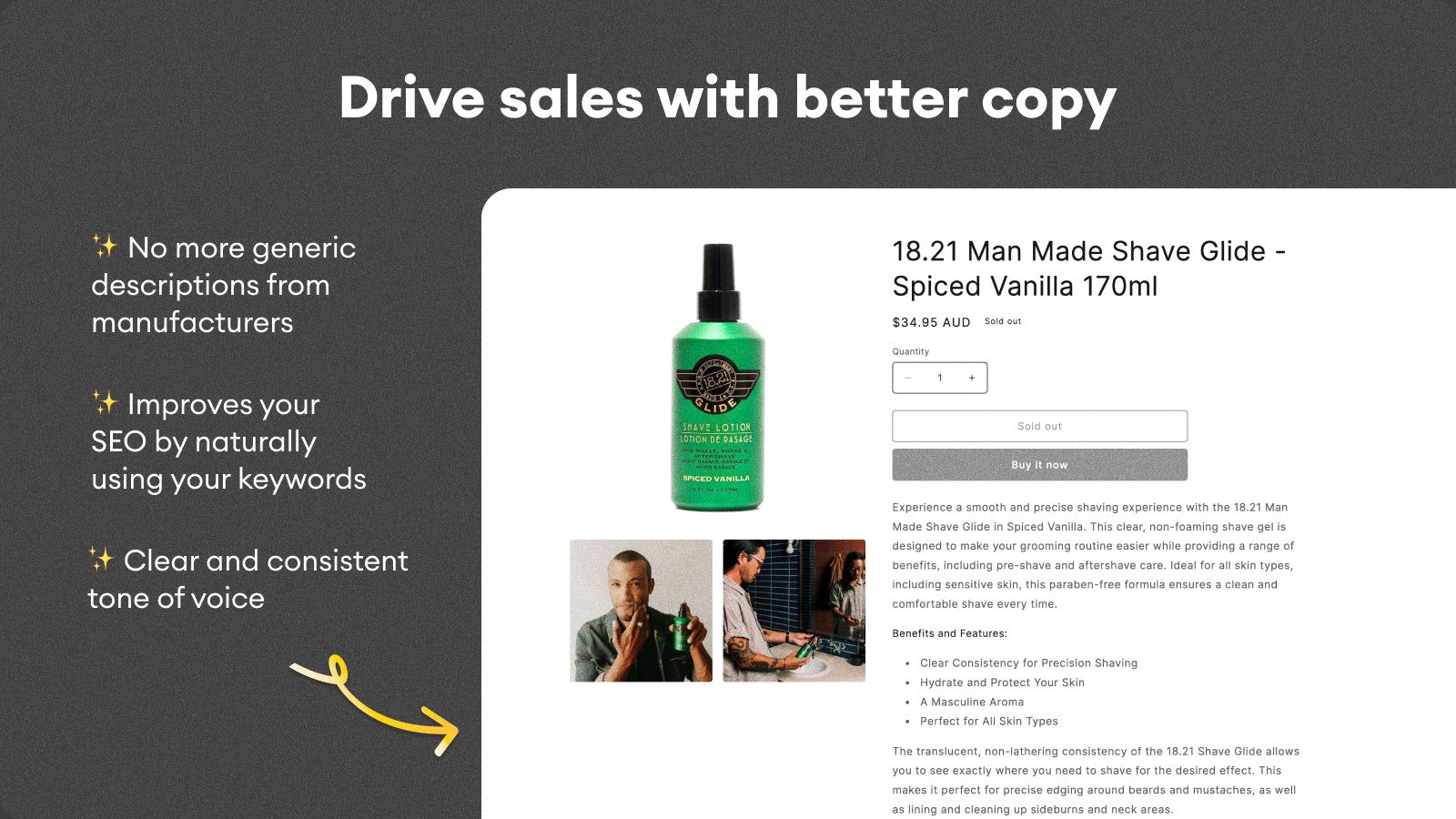 Drive sales with better copy