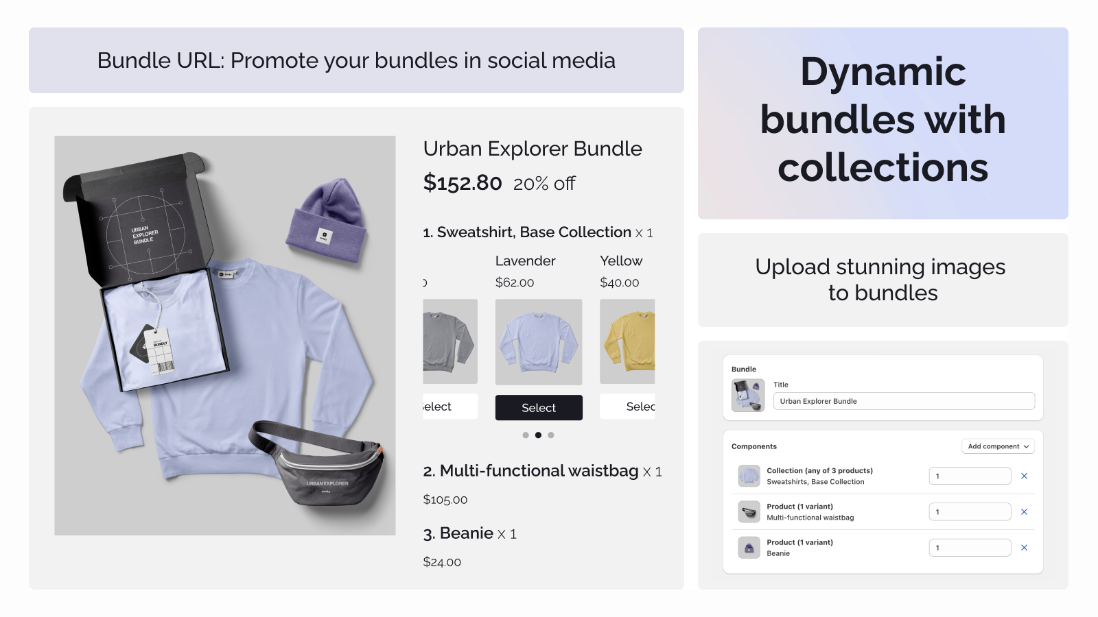 Dynamic bundles with collections