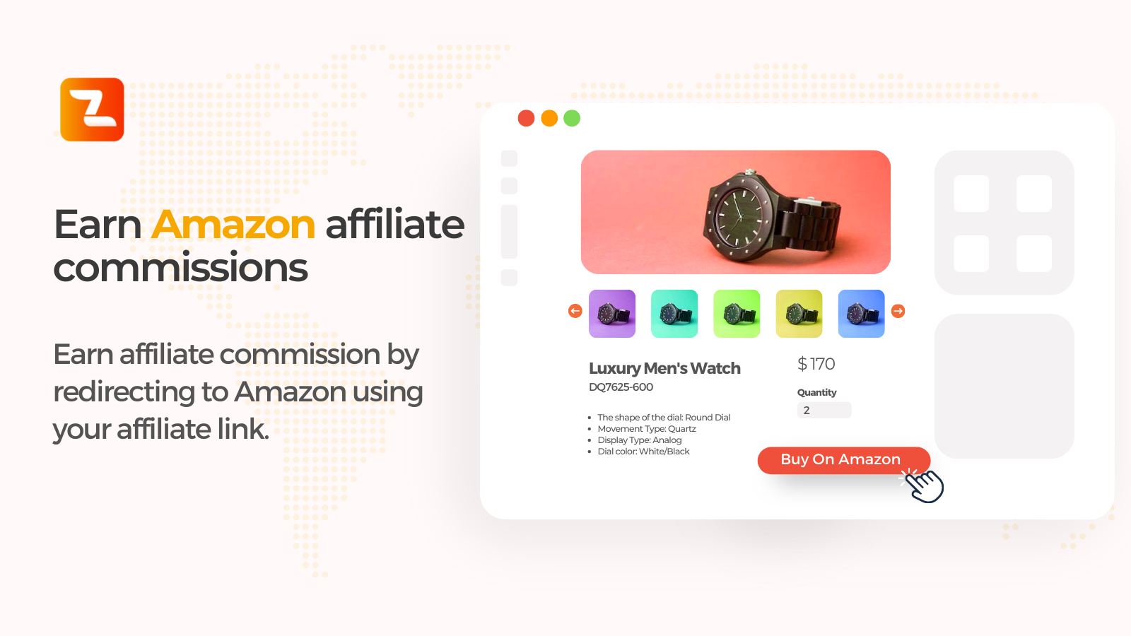 Earn amazon affiliate commissions