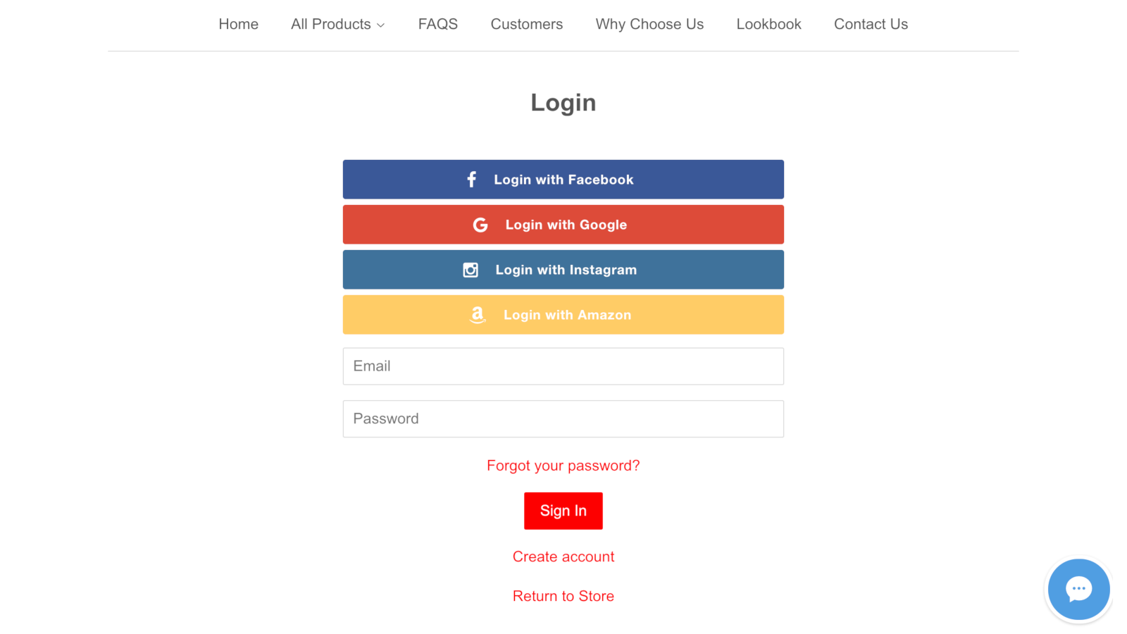 Ease customer login using Shopify apps