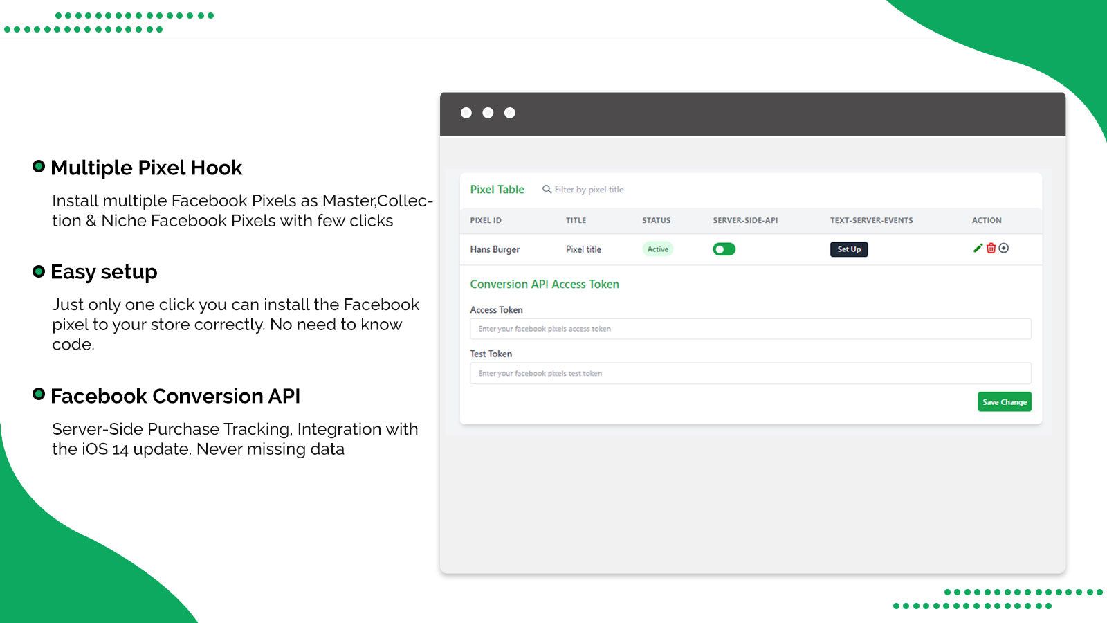 Easily add multiple Facebook Pixel with Facebook PixelHook CAPI