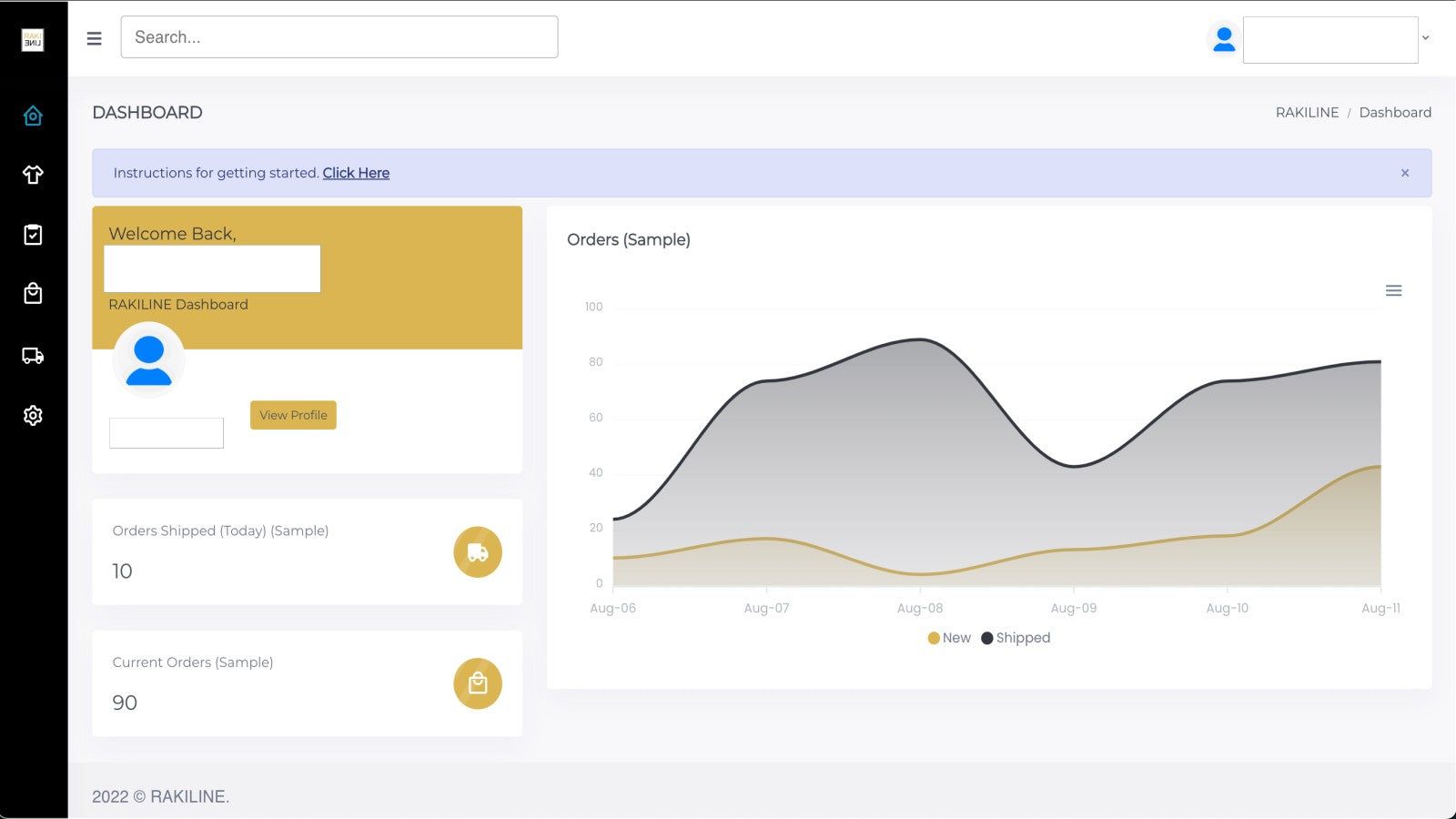 Easily check your stats from all integrations from one dashboard