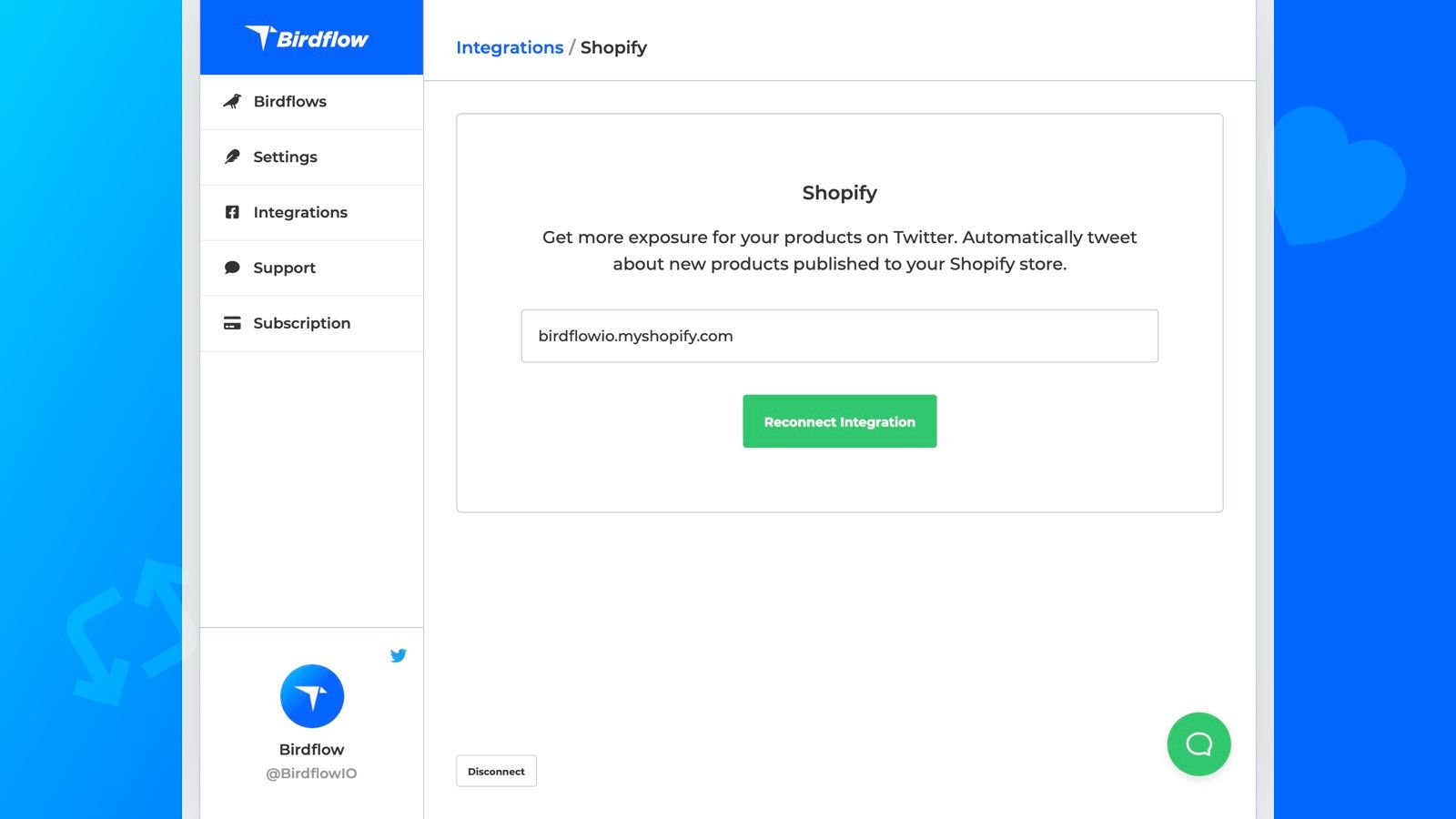 Easily connect your Shopify store.