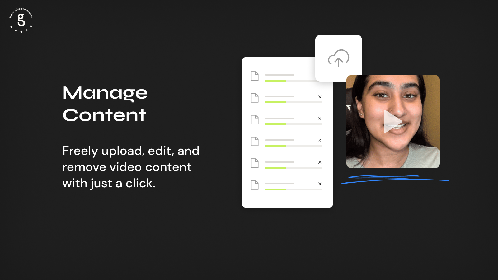 Easily Upload, Add, Embed and Remove Videos using Gander Video