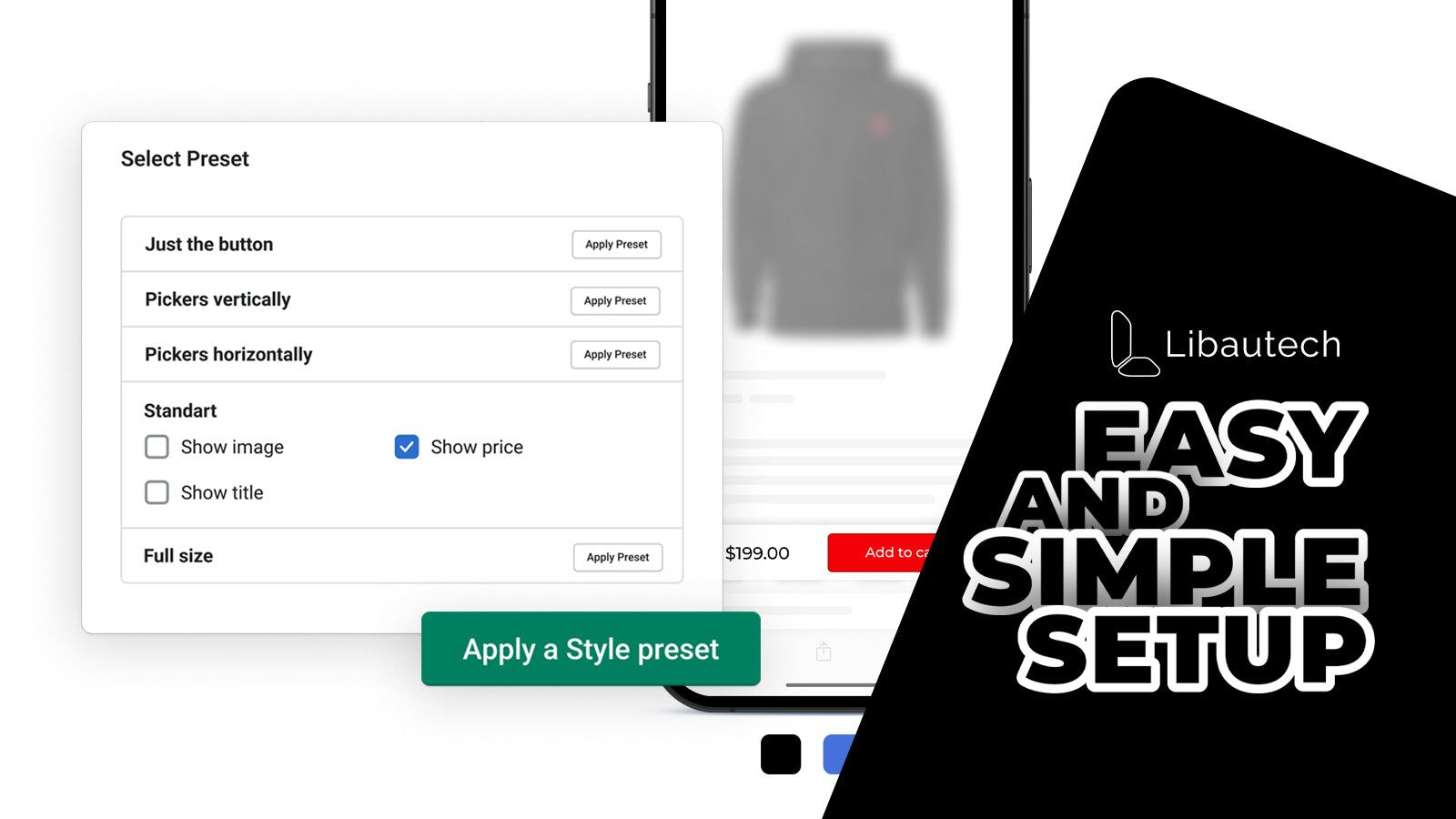 Easy and simple to set up Sticky Add To Cart Designs