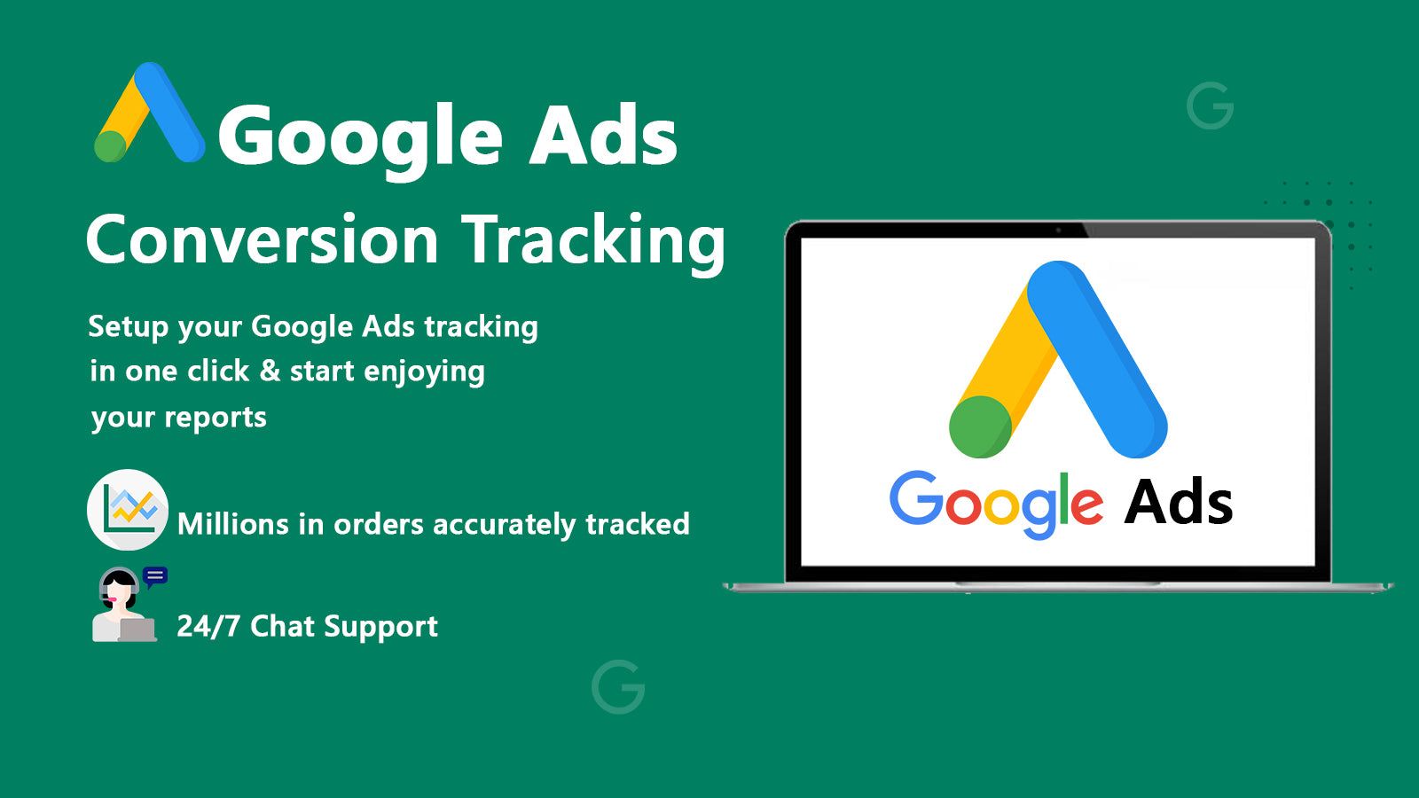 Easy Google Ads Conversion Tracking for Shopify