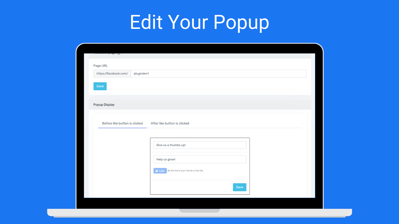 Edit Your Popup Placement