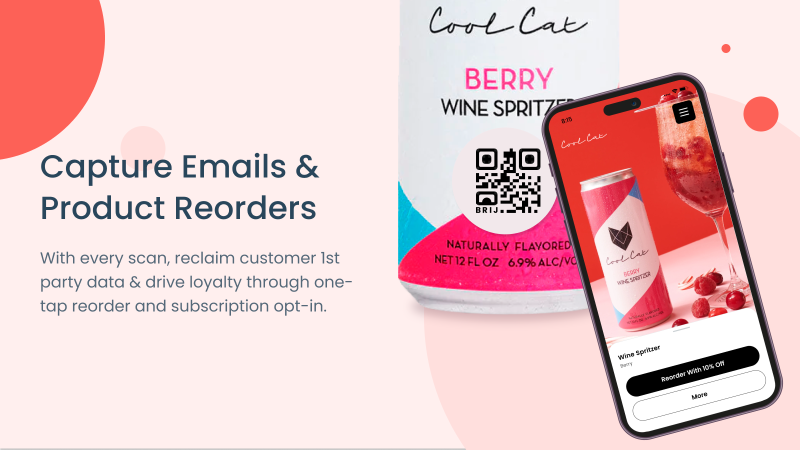 email and reorder use cases