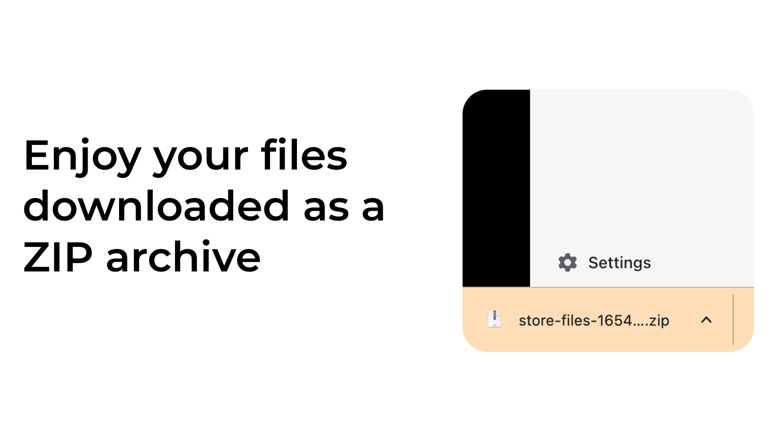 Enjoy your files