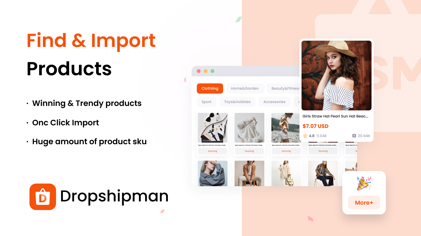 Find & Import Products _DSM-AliExpress Dropshipping