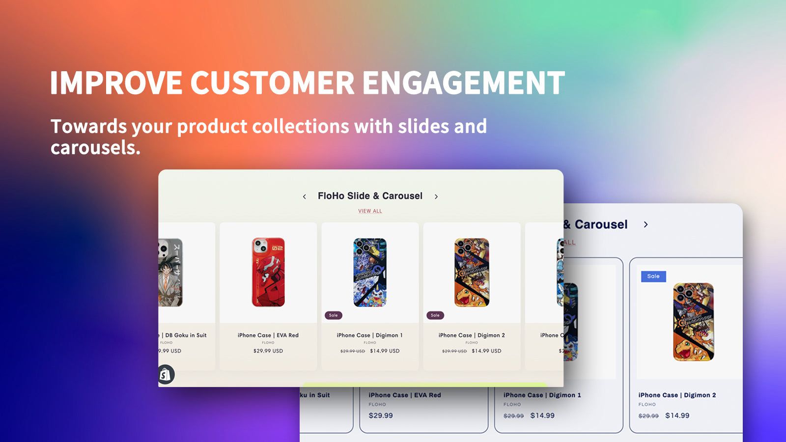FloHo Product Carousel - Improve customer engagement