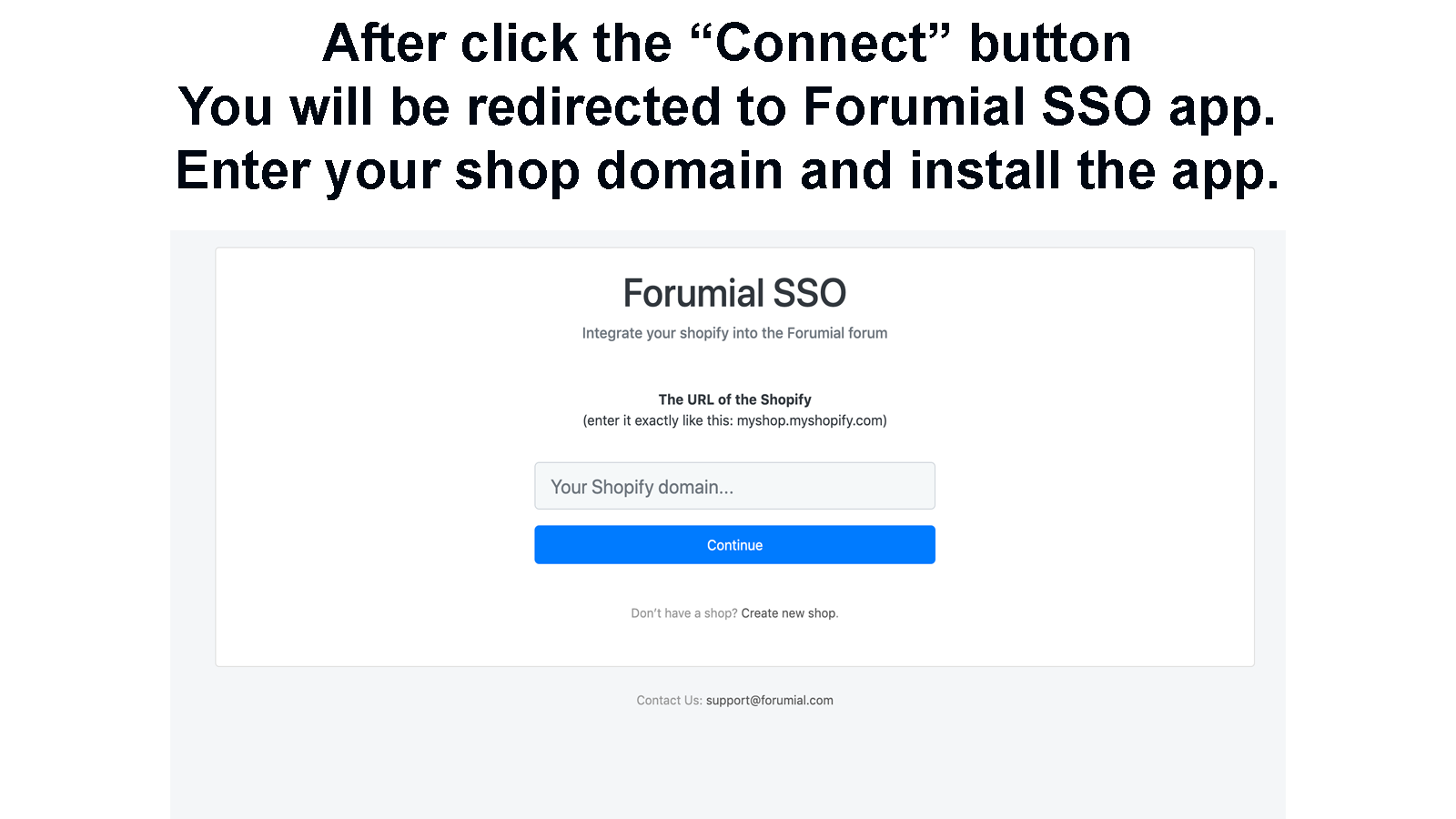 Forumial SSO App