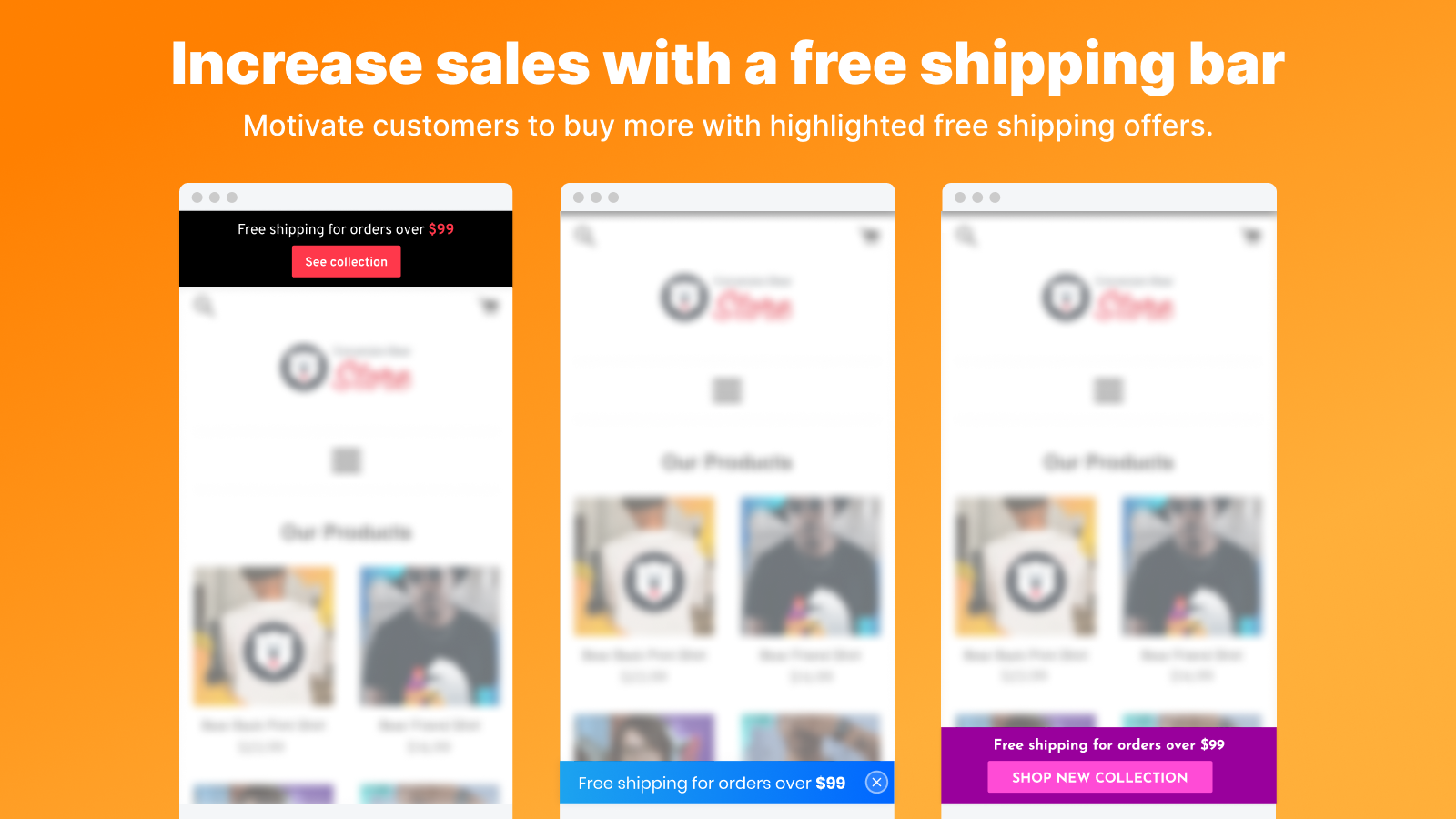 Free Shipping Bear Shopify App by Conversion Bear