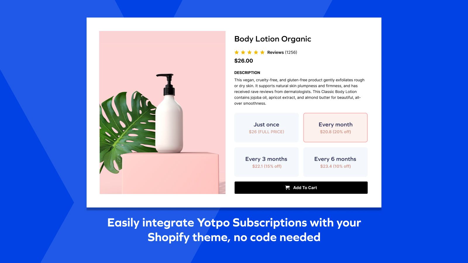 Full integration to Shopify theme