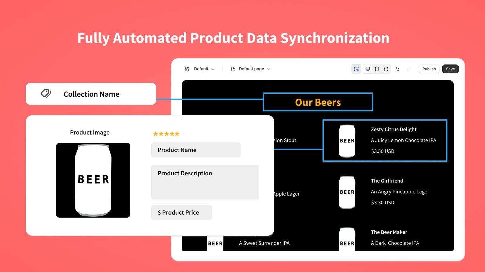 Fully Automated Product Data Synchronization