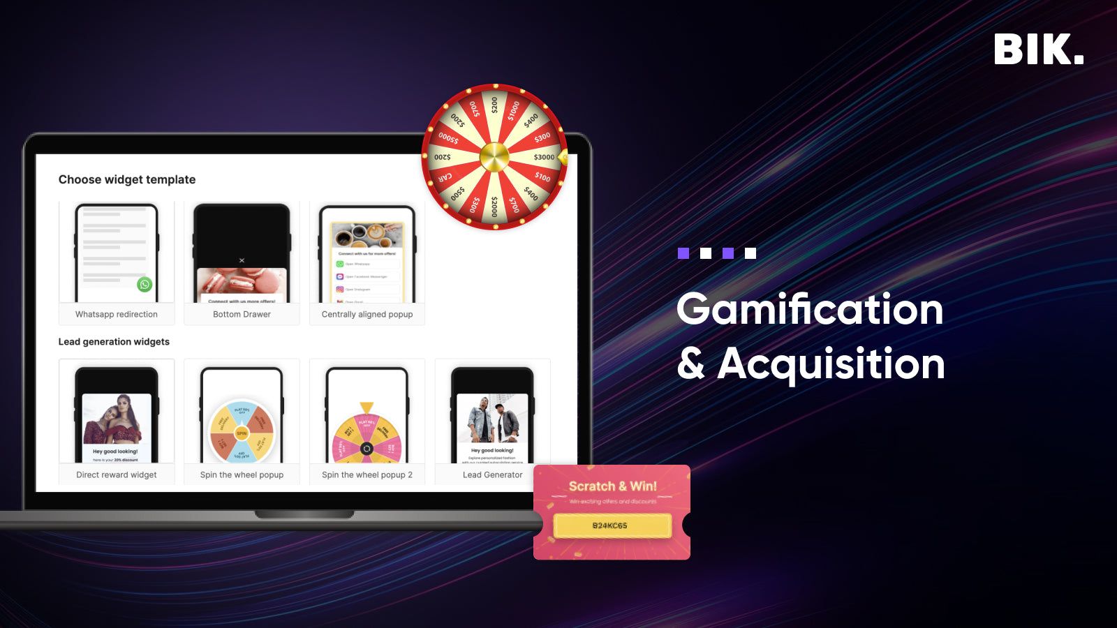 Gamify experience on your store