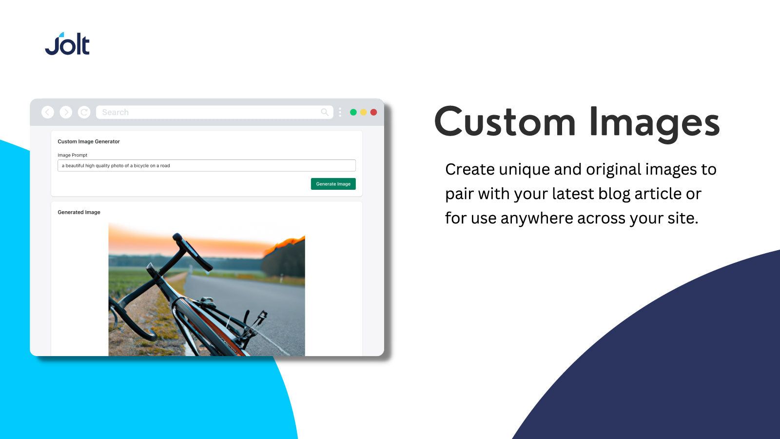 Generate custom images for use on your site