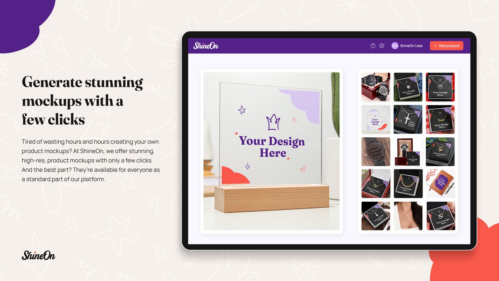 Generate Stunning Mockups With a Few Clicks