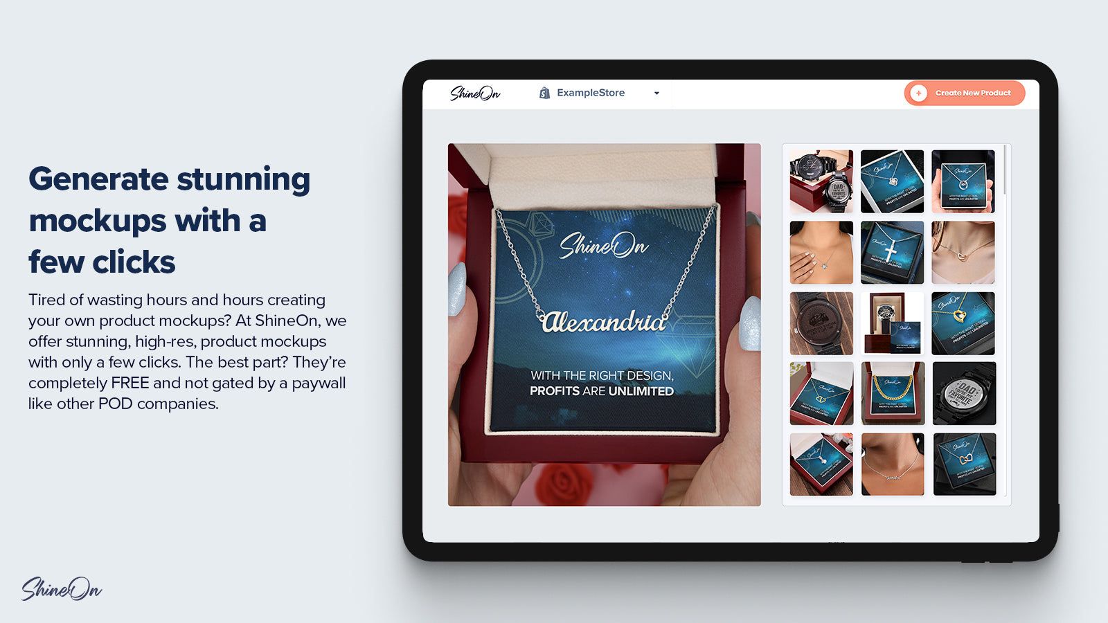 Generate Stunning Mockups With a Few Clicks
