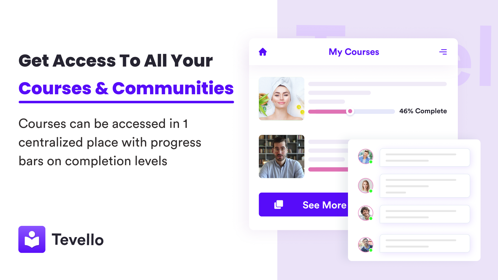 Get Access To All Your Courses & Communities