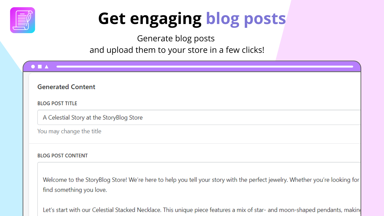 Get engaging blog posts