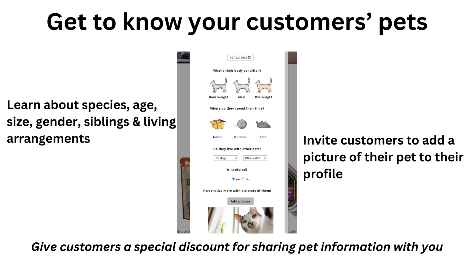 Get to know your customer's pets with PetPro AI pet profile form