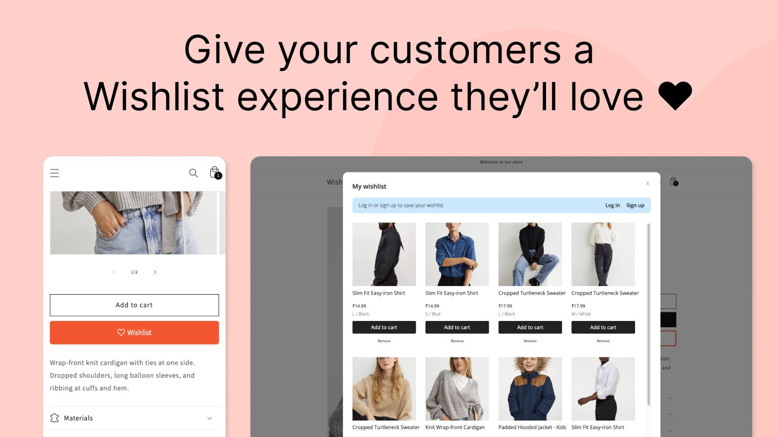 Give your customers a wishlist experience they'll love