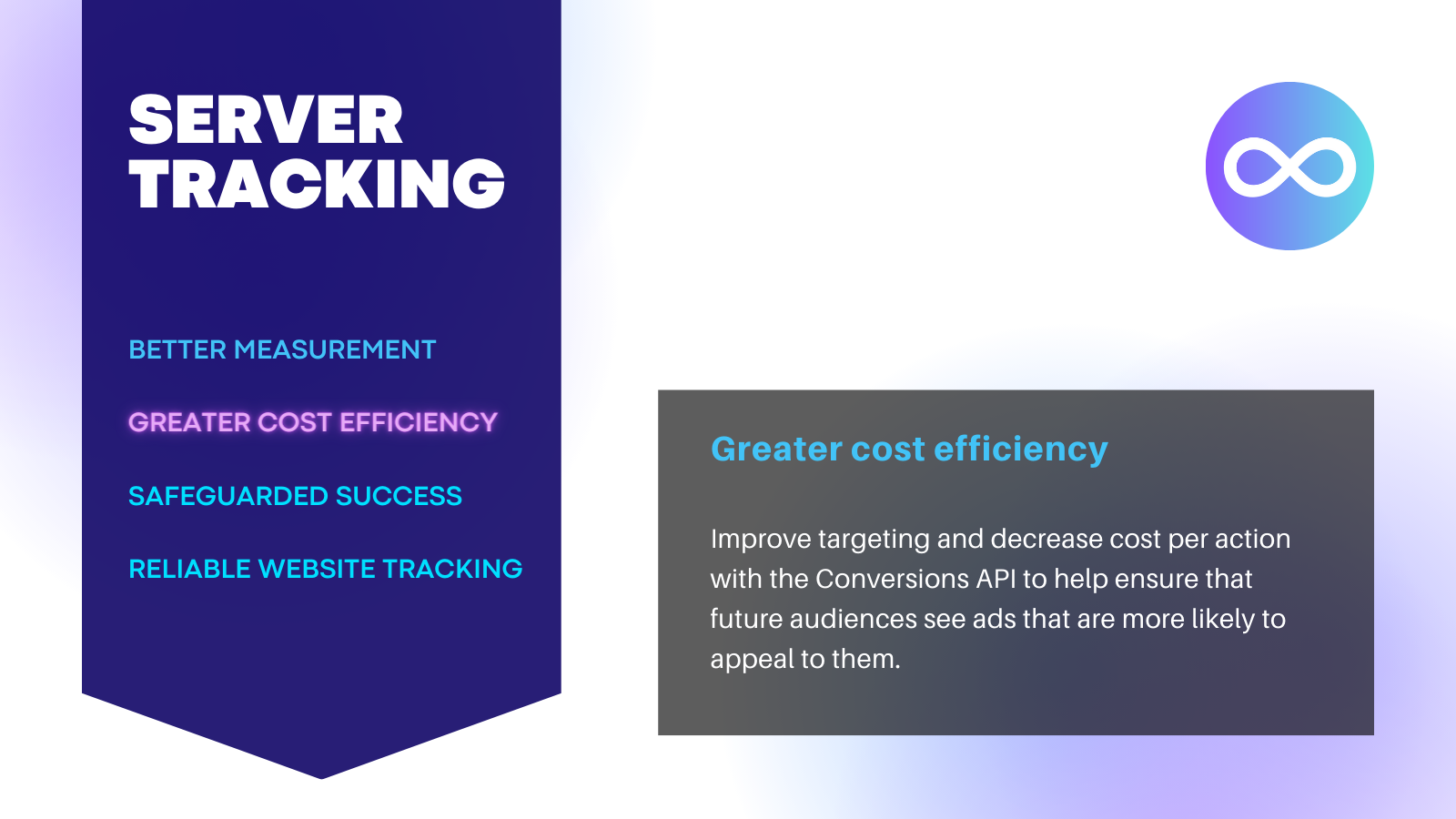 Greater cost efficiency
