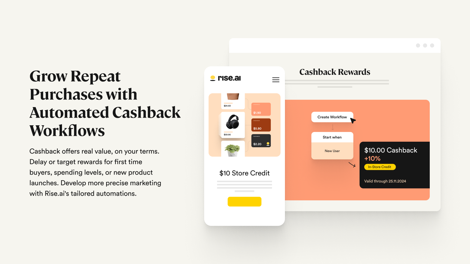 Grow Repeat Purchases with Automated Cashback Workflows