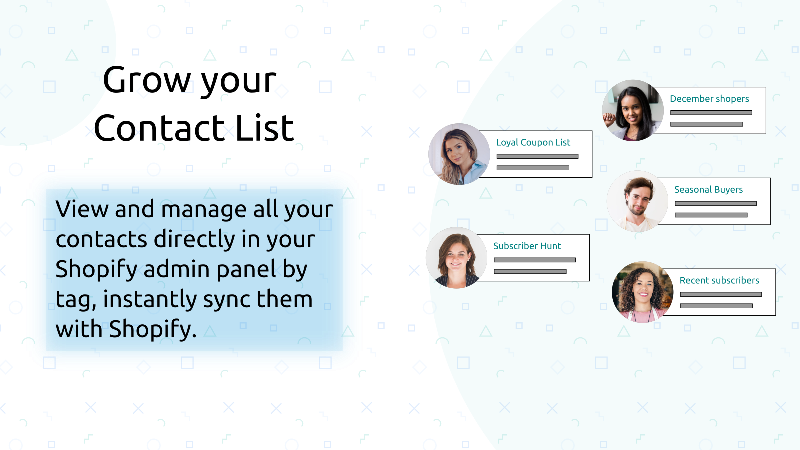 Grow your Contact List