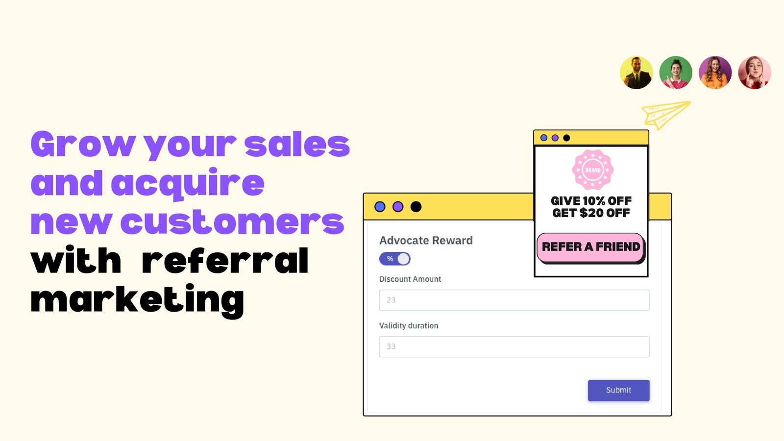 Grow your sales with referral marketing