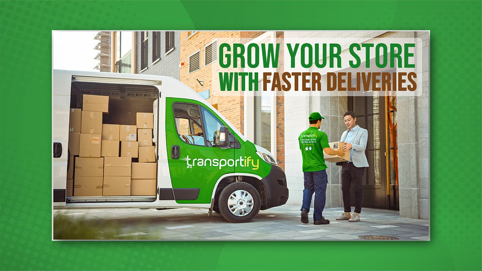 Grow your store with faster deliveries