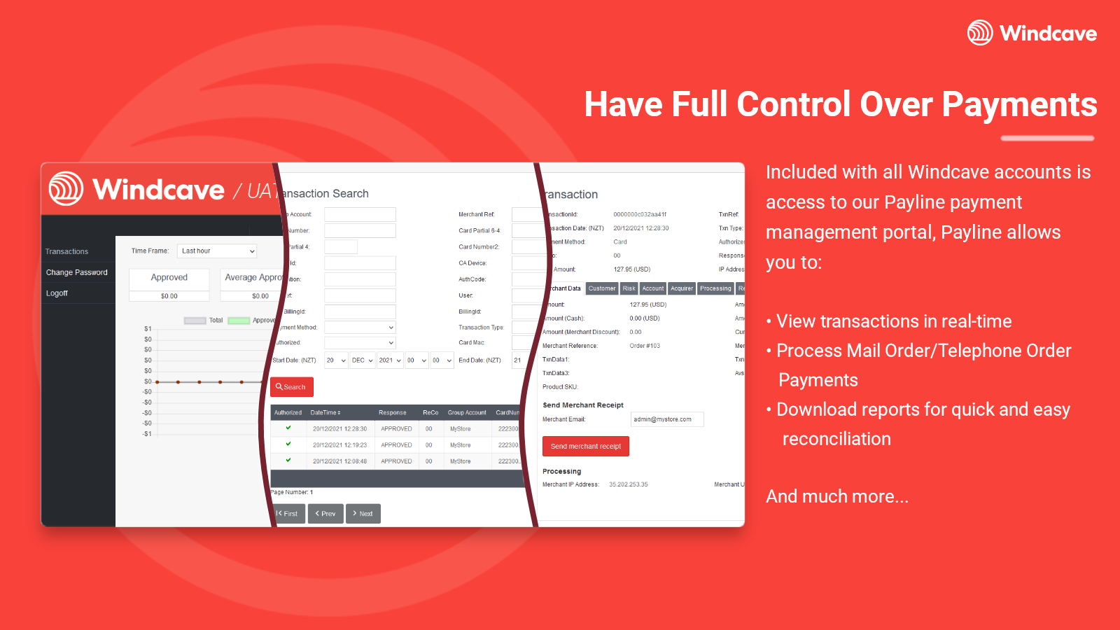 Have Full Control Over Payments
