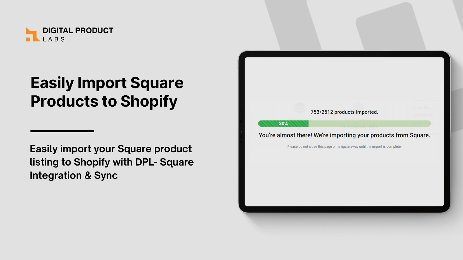 Import Square products to Shopify