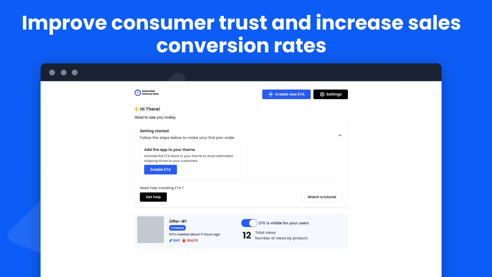 Improve consumer trust and increase sales conversion rates