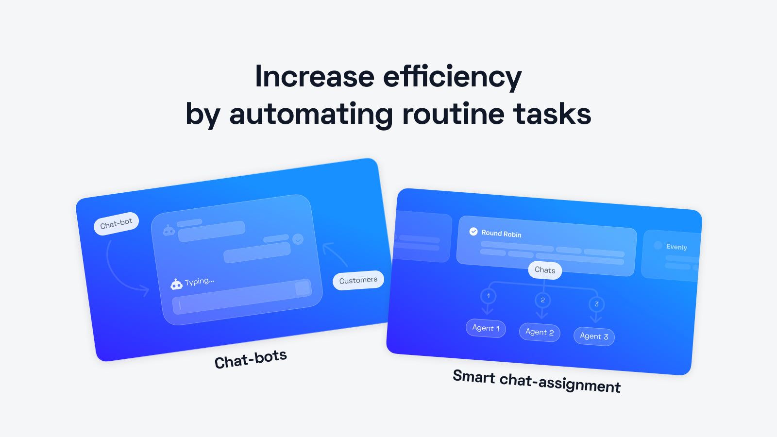 Increase efficiency by automating routine tasks
