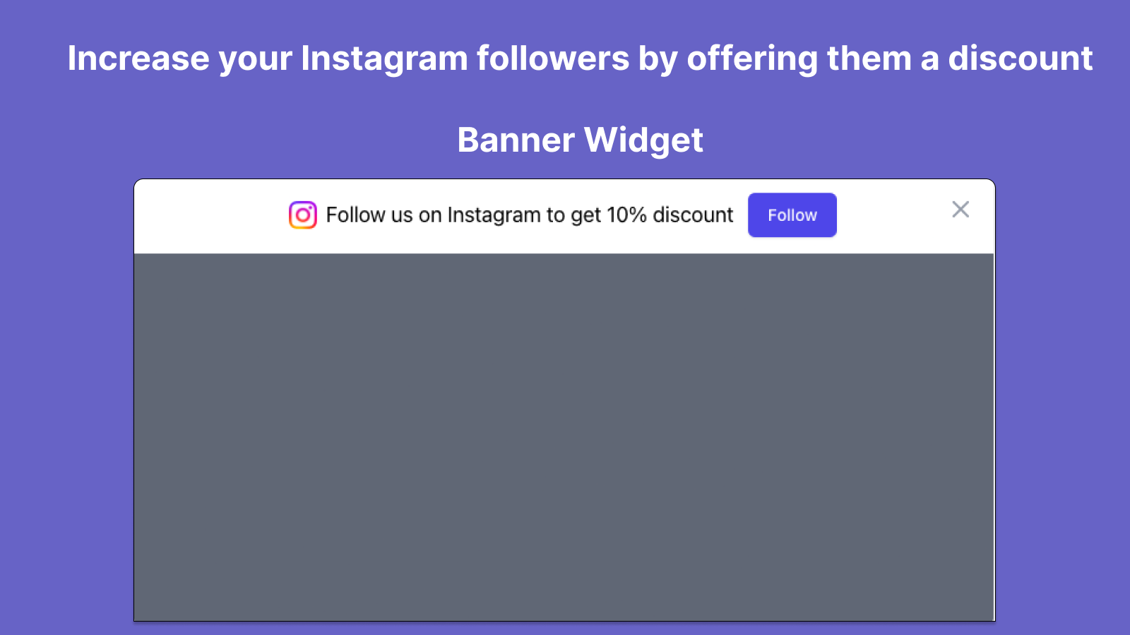 Increase Instagram followers banner