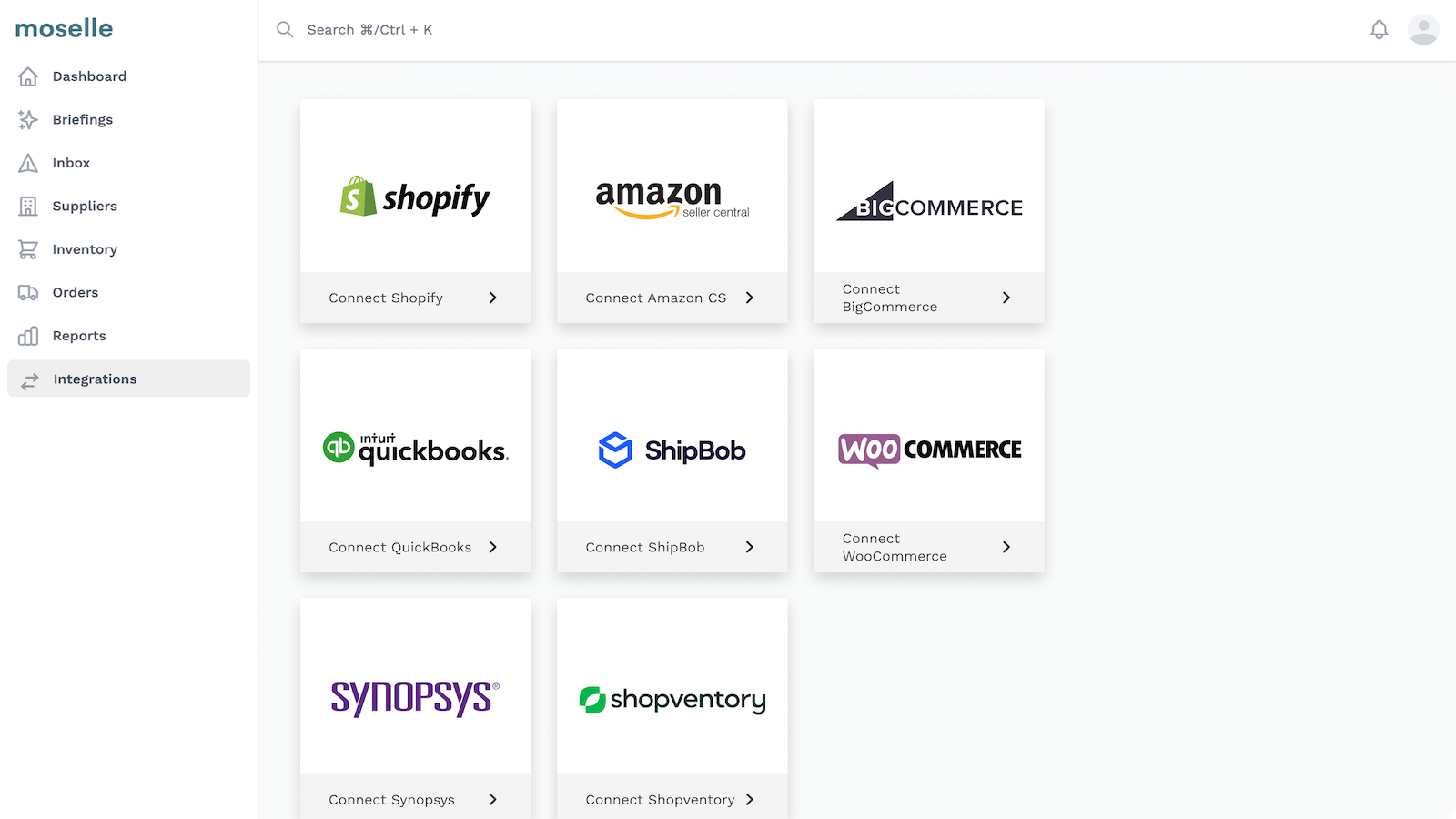 Integrate With Your Entire Commerce Stack
